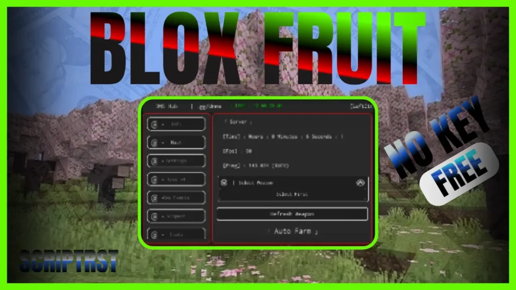 [DMS] BLOX FRUITS – AUTO FARM | RAIN FRUIT